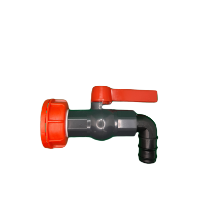 Zawór kulowy do kontenera IBC | 1cal(PVC)